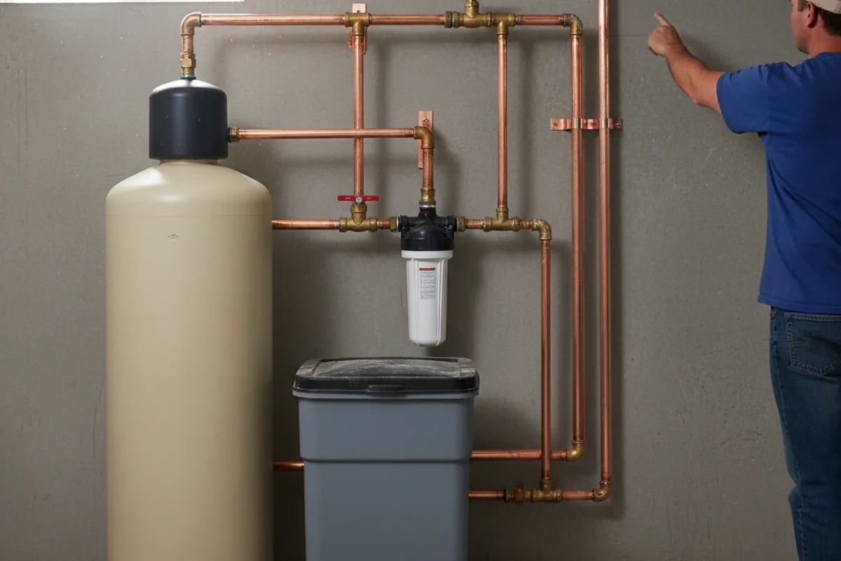 Whole-house water treatment system installed in Feasterville Trevose